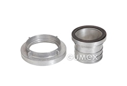 STORZ-AGRO Bajonett Druck- und Saugkupplung Typ D, Dorn 25mm, 12bar, Dichtung SBR, Aluminiumguss, 